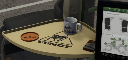 Fendt table with decoration v1.0