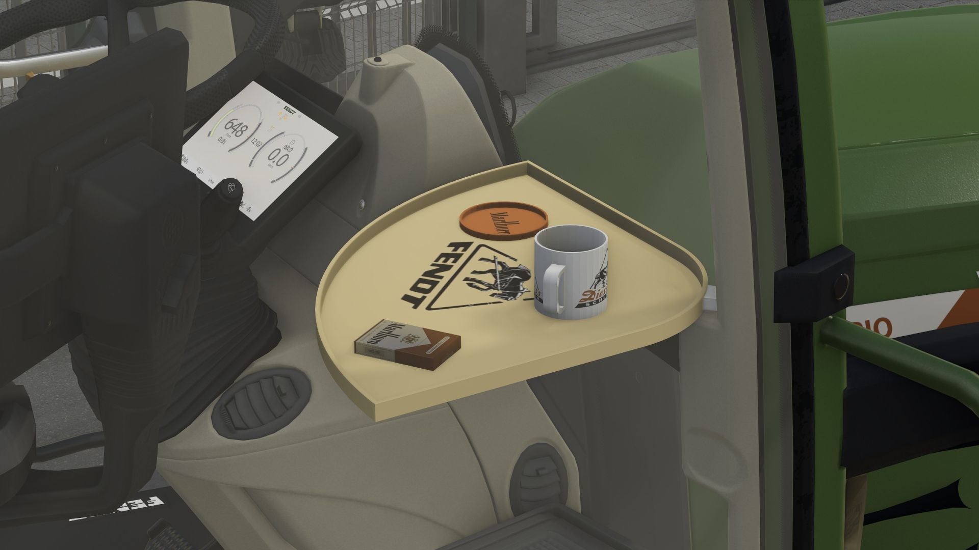 Fendt table with decoration v1.0