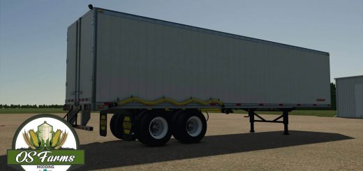 Fruehauf Van Trailer sprayer trailer v1.0