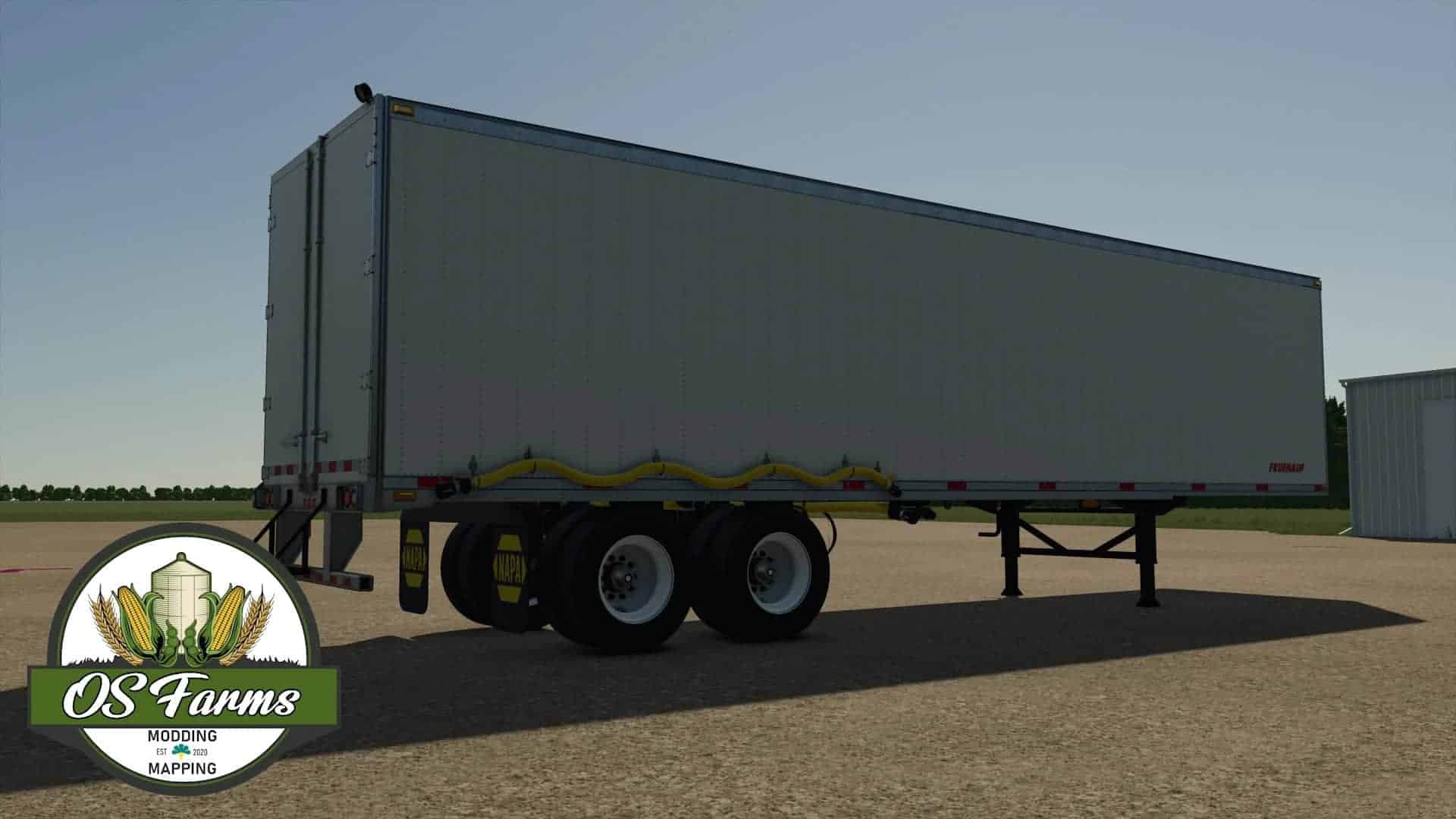 Fruehauf Van Trailer sprayer trailer v1.0