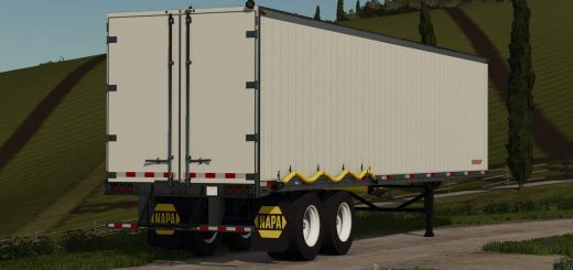 Fruehauf Van Trailer sprayer trailer v1.0