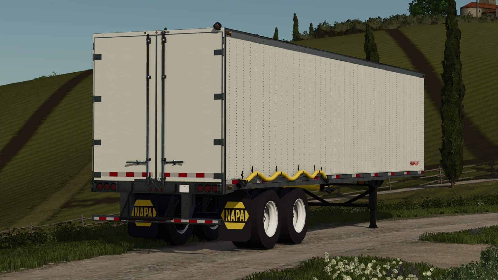 Fruehauf Van Trailer sprayer trailer v1.0