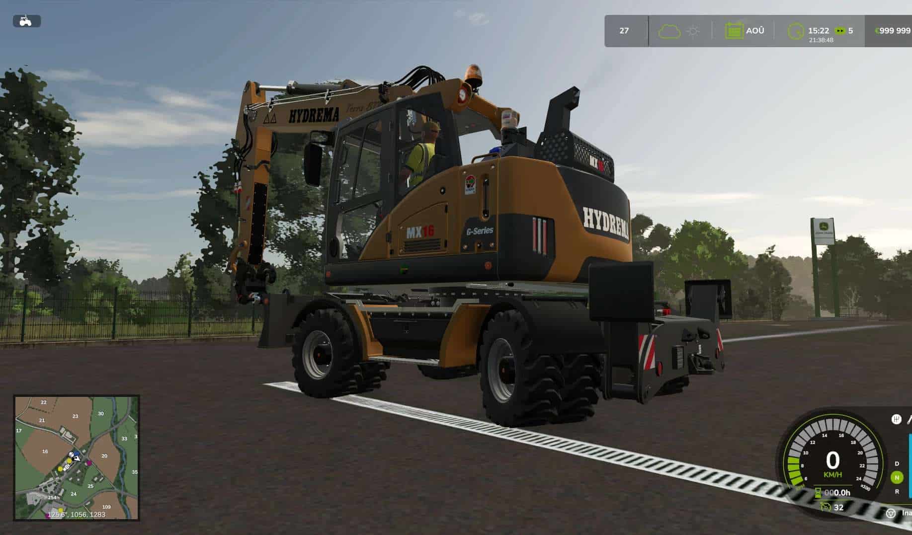 Hydrema mx16 + pack acb v1.0