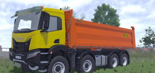 Iveco X-Way 8X8 Meiller Kipperv