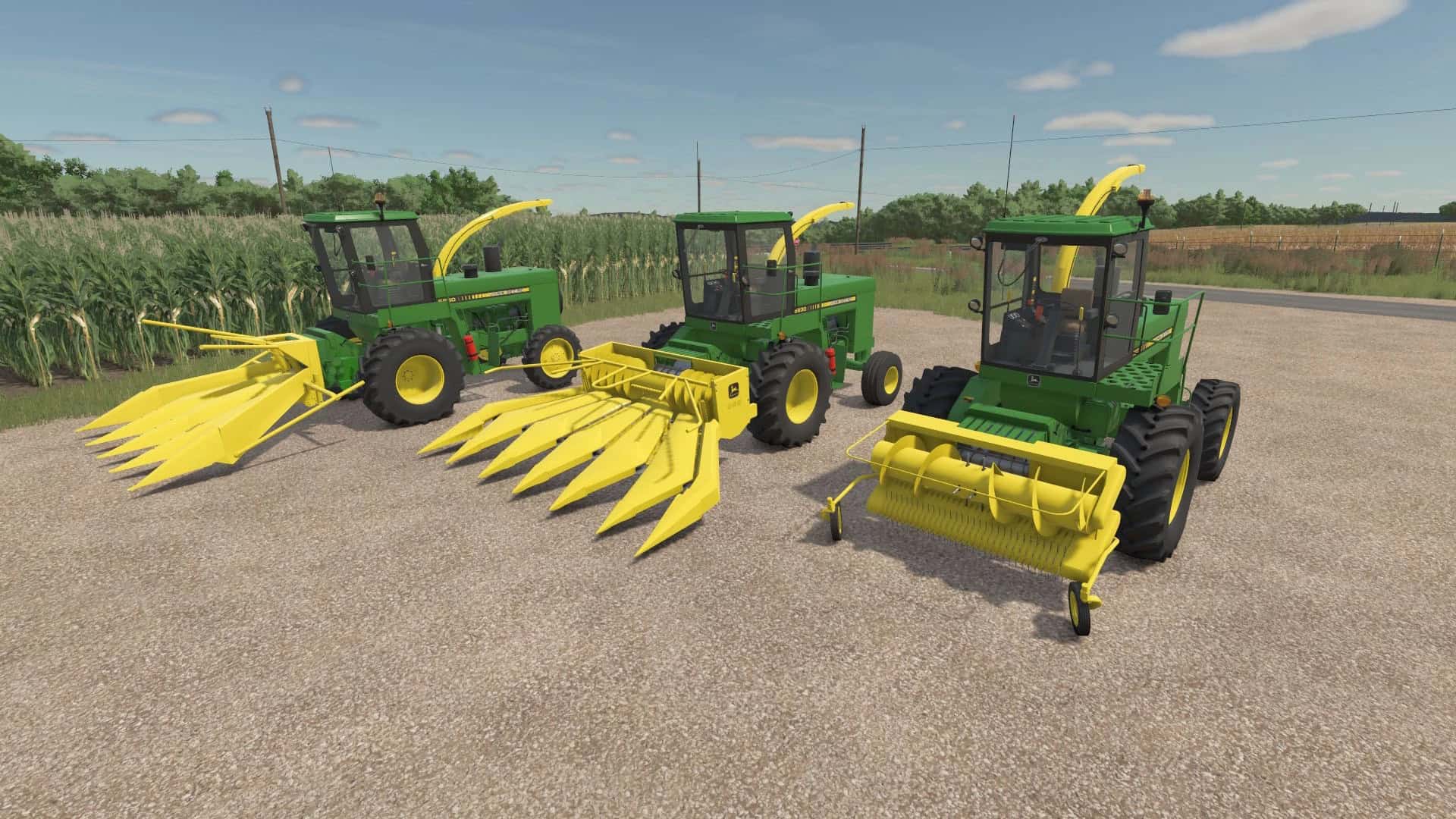 John Deere 5830 Forage Harvester v1.0