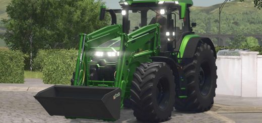 John Deere 7R with front loader v1.0.0.8
