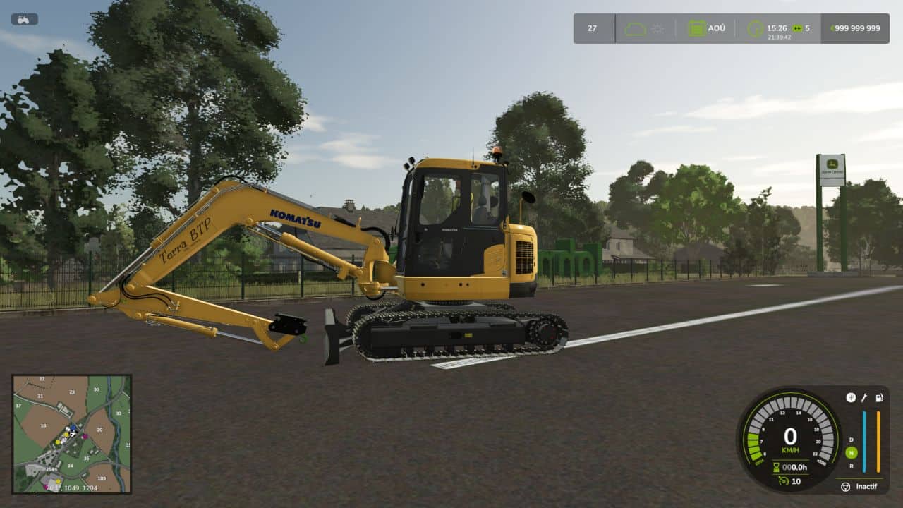 Komatsu PC118MR-8 v1.0