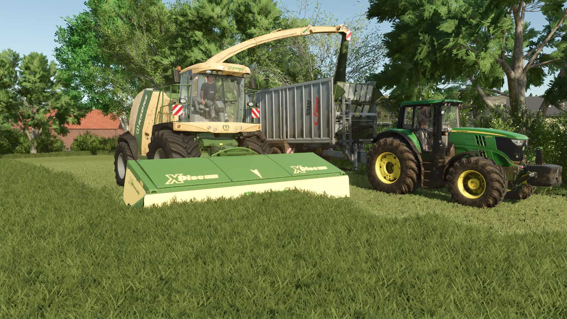Krone XDisc 620 (real sound) v1.0