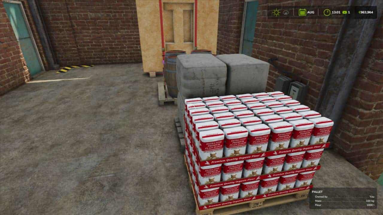 Liftable Pallets And Bales v1.0.6.0