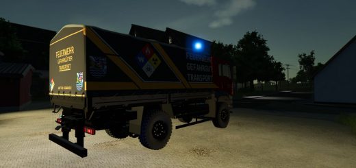 MAN TGA V2 dangerous goods transport BETA v1.0