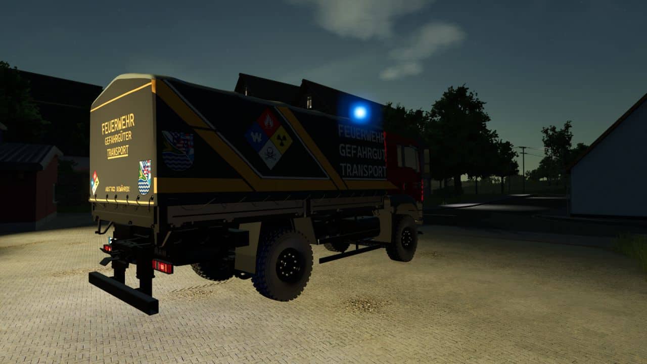 MAN TGA V2 dangerous goods transport BETA v1.0