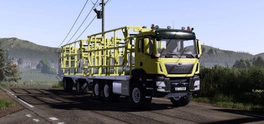 MAN TGS Fliegl Bale Platform v1.0
