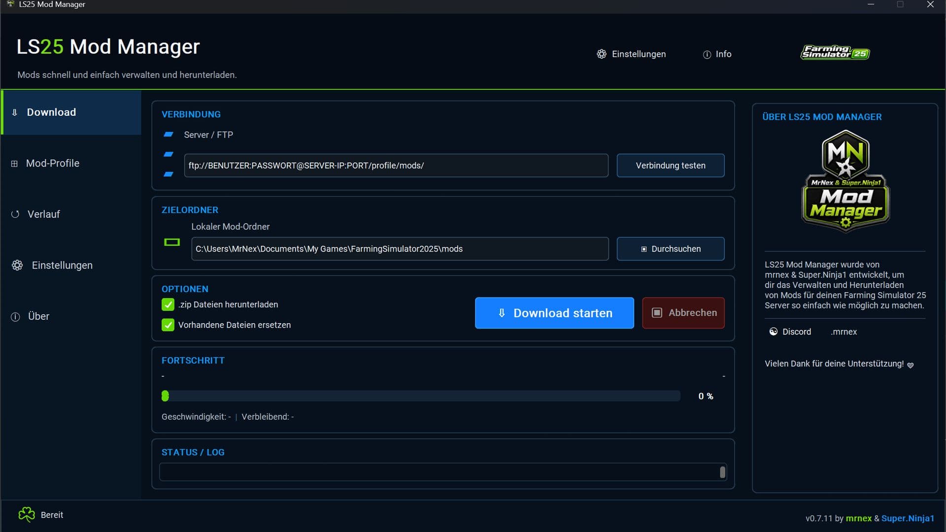 Mod Manager v1.0