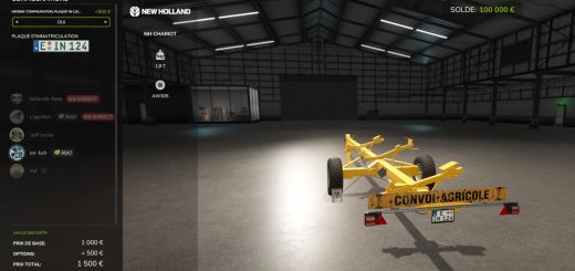 New Holland cutterbar trolley v1.0