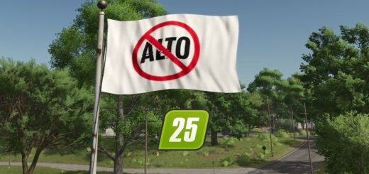 “No Alto” Placeable Flag v1.0
