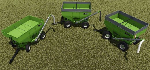 Parker 1400 Auger System With 2500 Gravity Wagon v1.0
