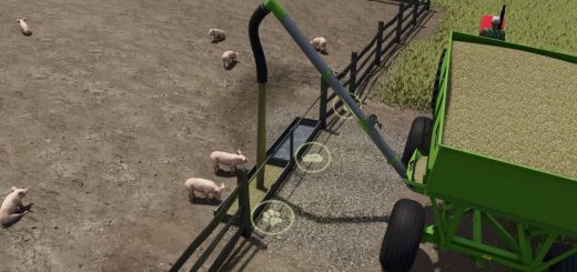 Parker 1400 Auger System With 2500 Gravity Wagon v1.0