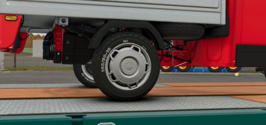 Piaggio Ape Tires With Letters v1.0