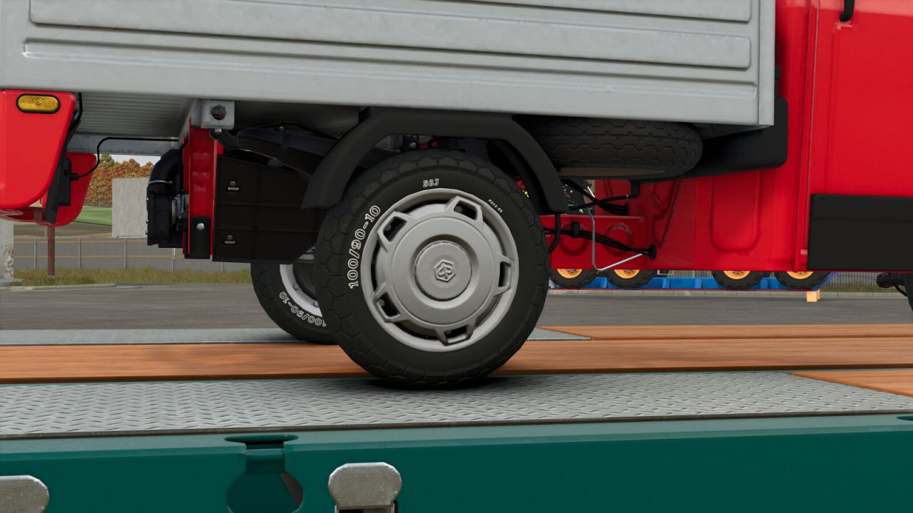 Piaggio Ape Tires With Letters v1.0