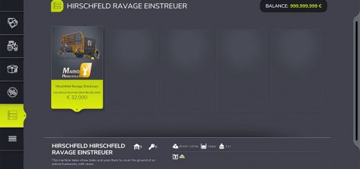 Preader from Elmer – Hirschfeld Edition with automatic bale pickup v1.0.0.1