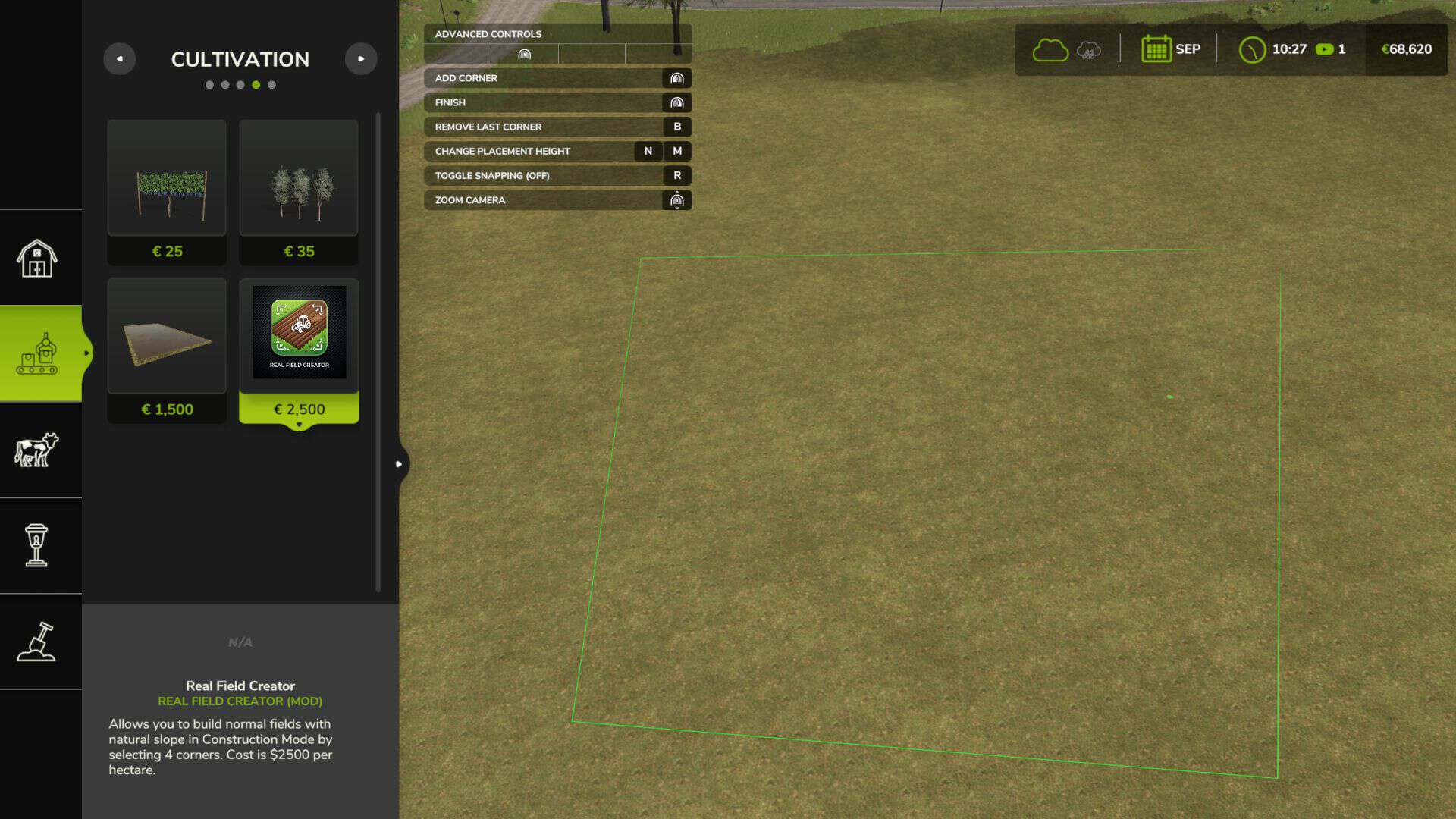 Real Field Creator v1.0.1.0