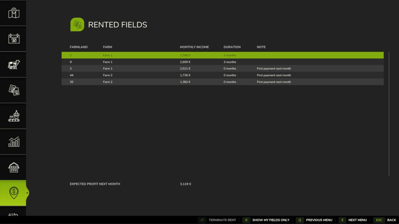 Rent Your Field v1.0.0.1