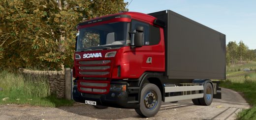 Scania R Box Truck 4×2 v1.0