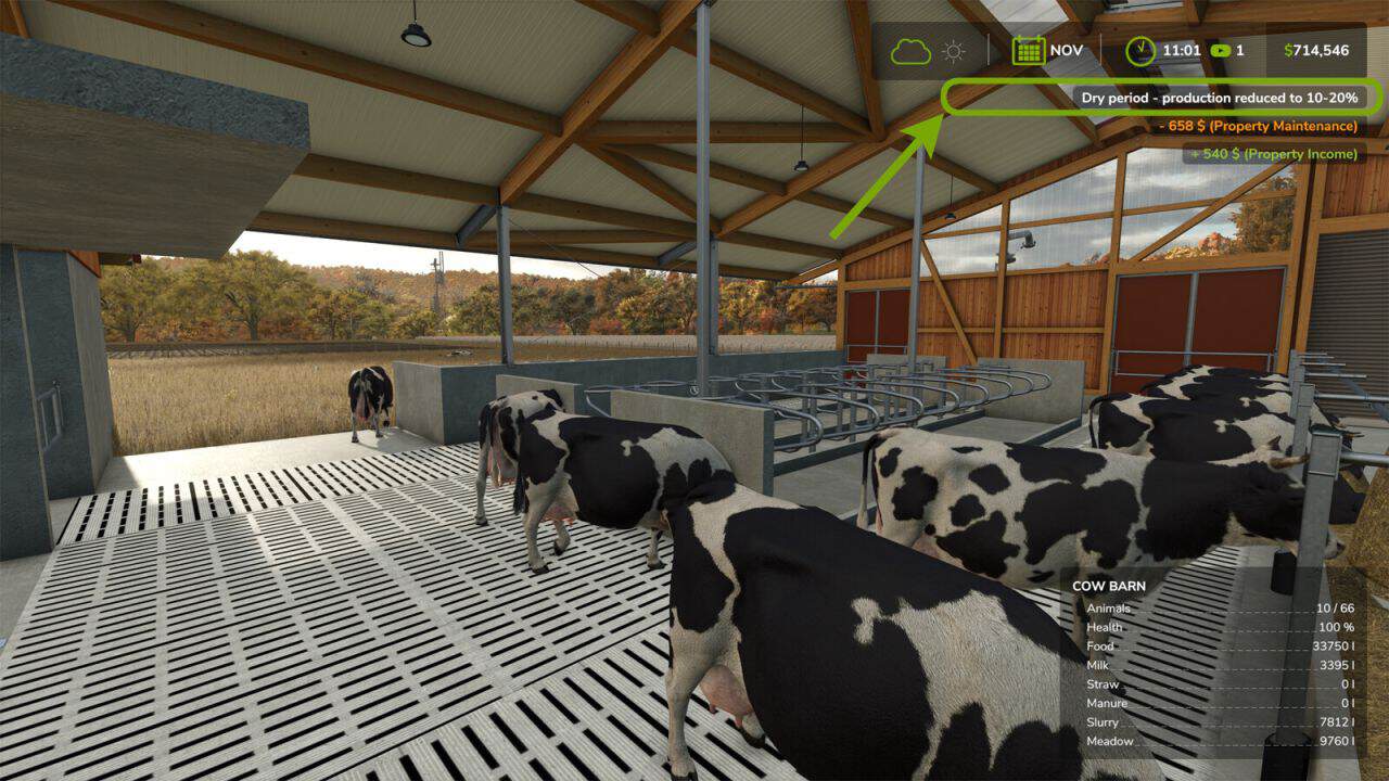 Seasonal Milk Production v1.0
