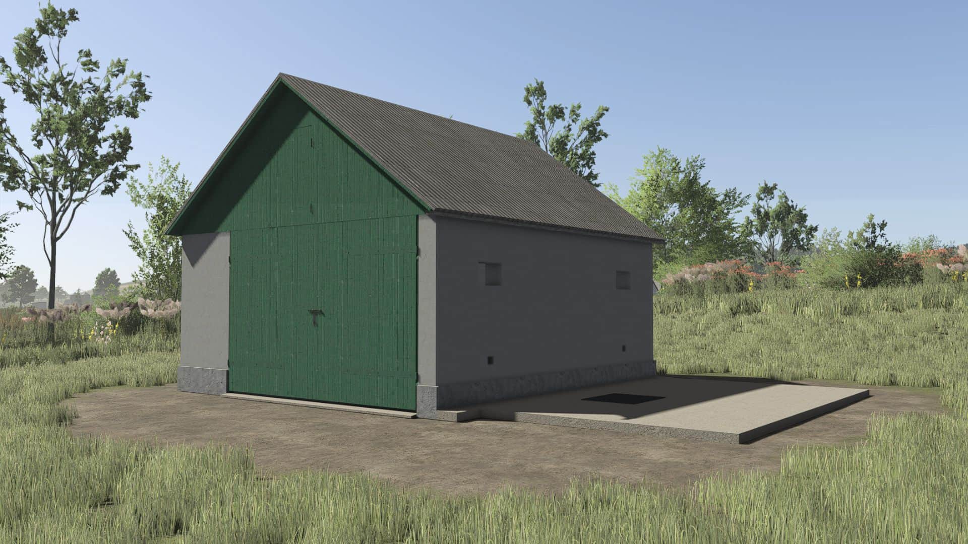 Small old vehicle workshop v1.0