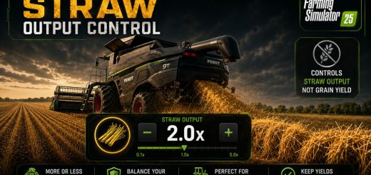Straw output control v1.1