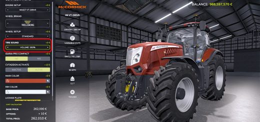 Tire sound BETA v1.0