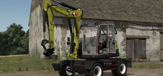 Wacker Neuson EW100 with Martin and Steelwrist quick-change system v1.0