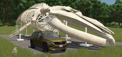 Whale Skeleton Sculpture v1.0