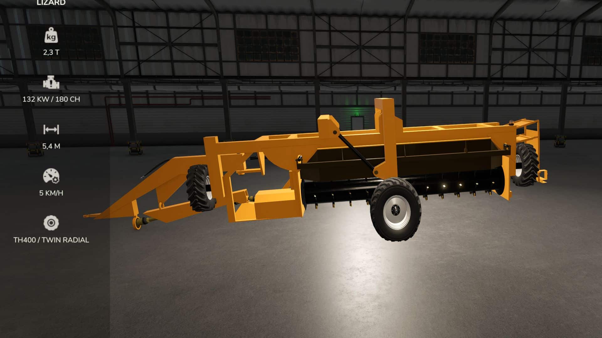 Windrow turner v1.0
