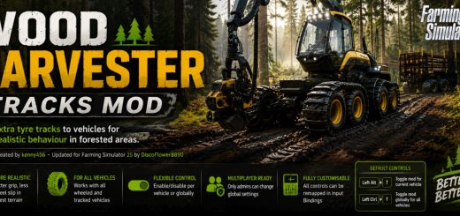 Wood Harvester Tracks v1.0.3.1