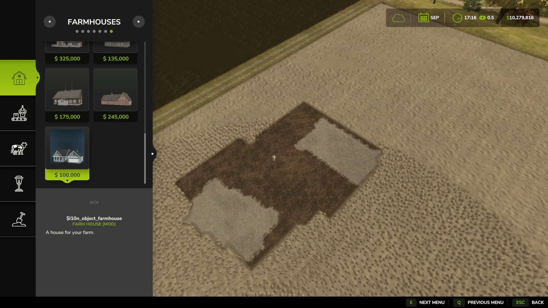 Farmhouse with garage v1.0