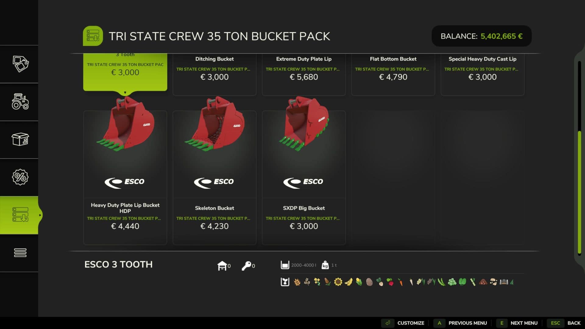 35Ton Bucket Pack v1.0 thumbnail 4