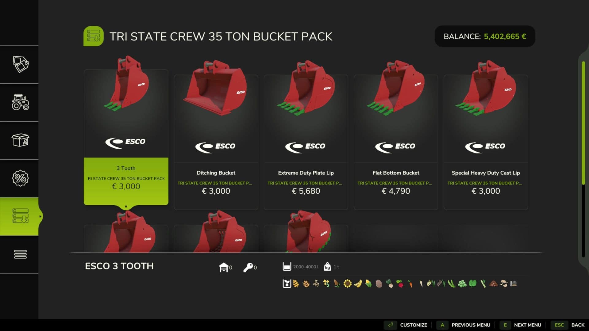 35Ton Bucket Pack v1.0 thumbnail 6