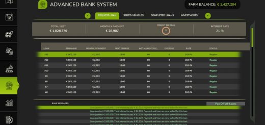 Advanced Bank System v1.0