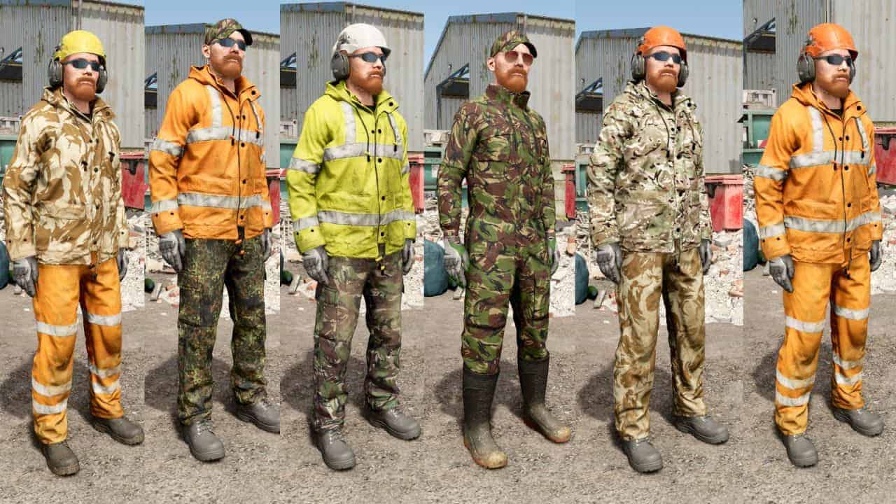 Army Surplus & Workwear Wardrobe Collection v1.0.0.4