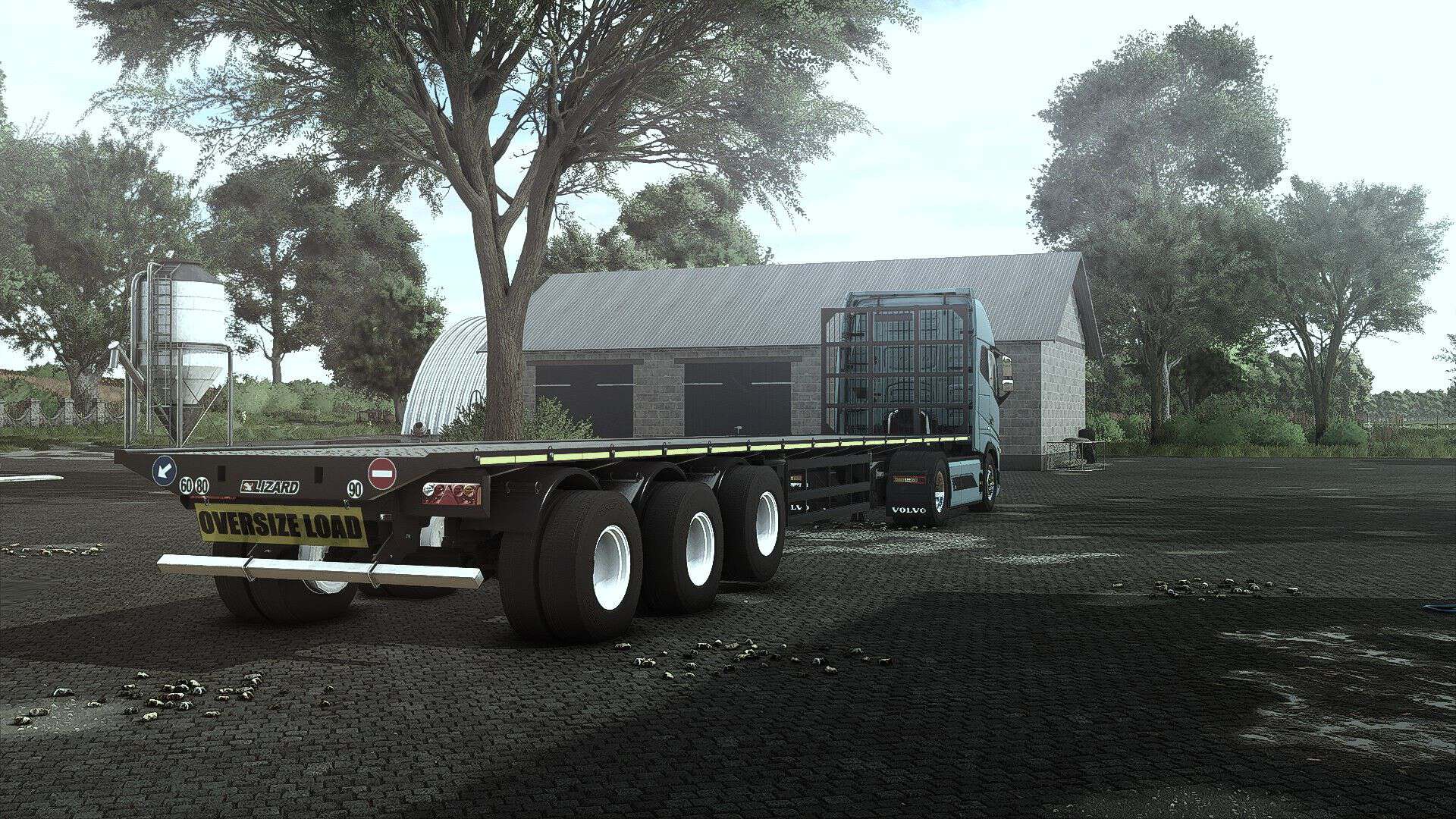 Bale Flatbed Trailer 50000 v1.0