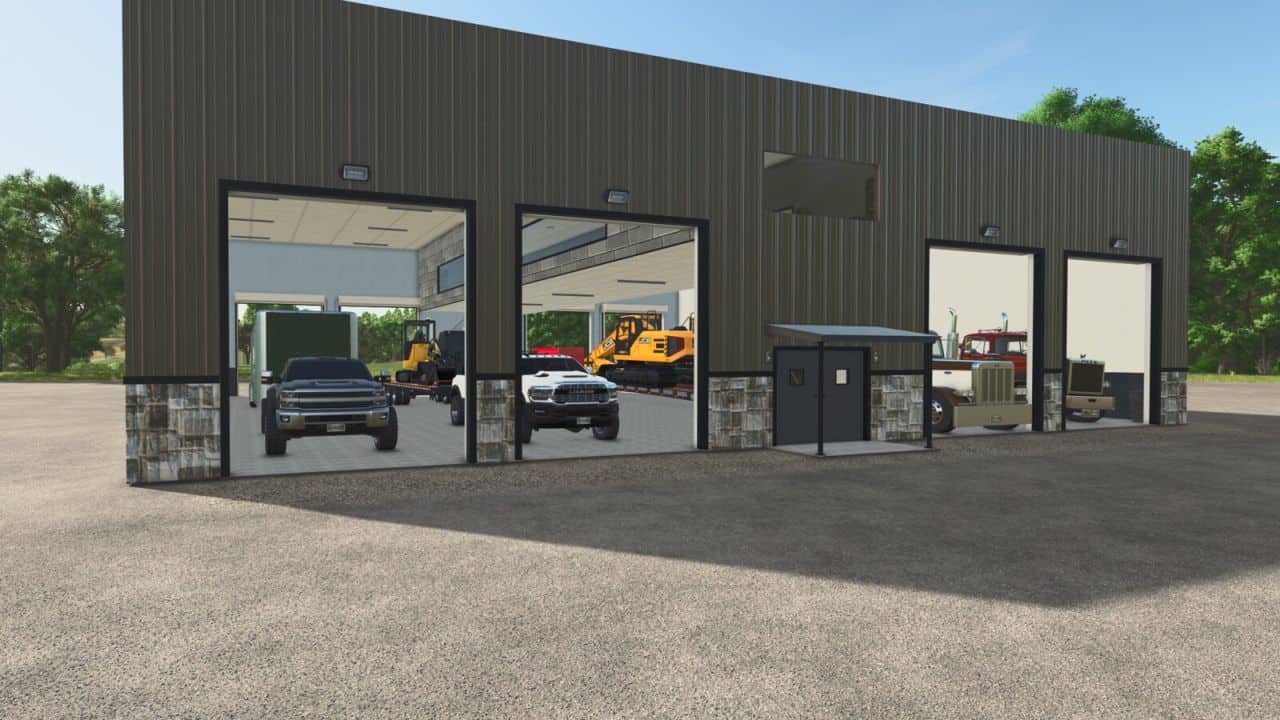 Big 8 Bay Garage v1.0
