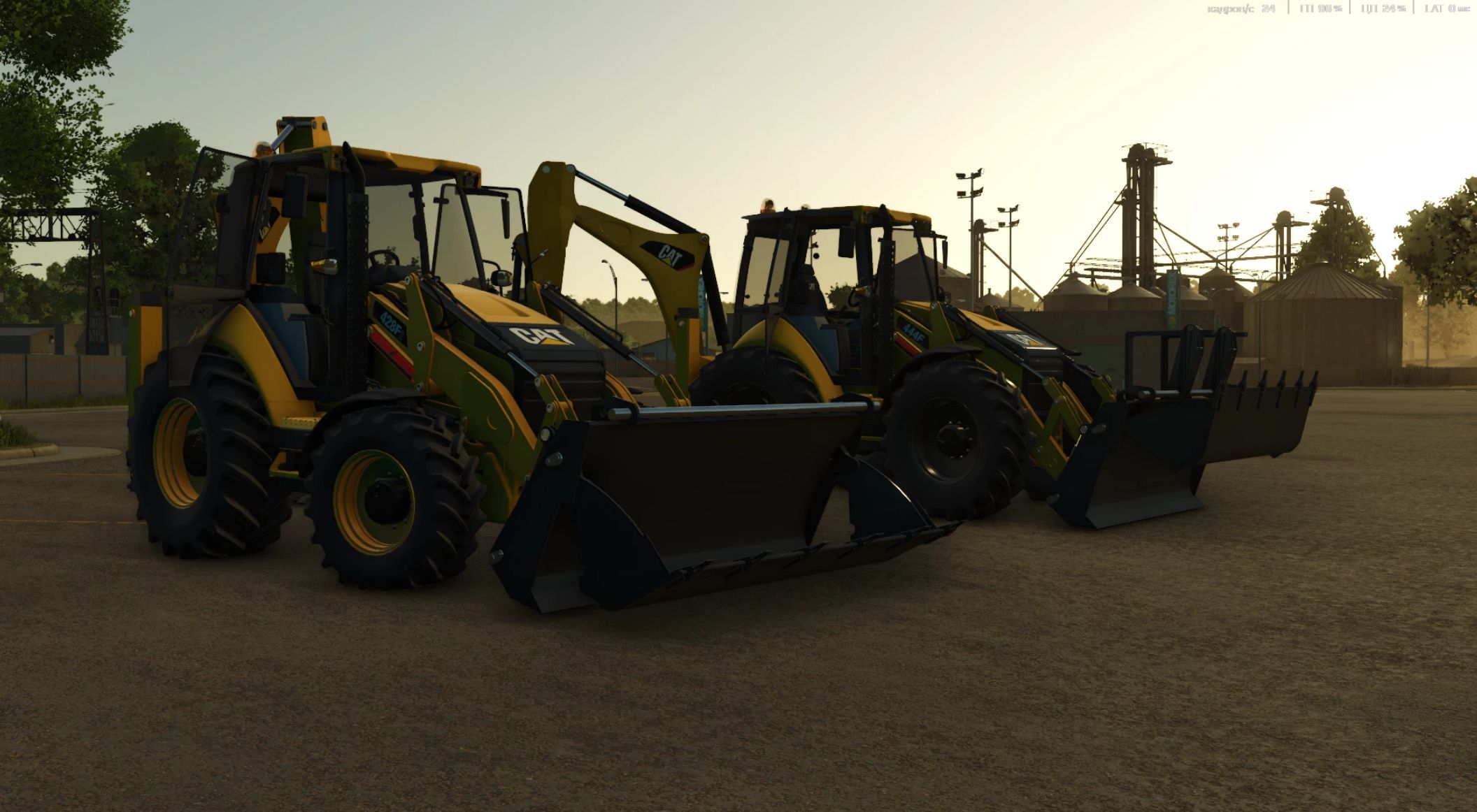 CAT 428/444 pack v1.0