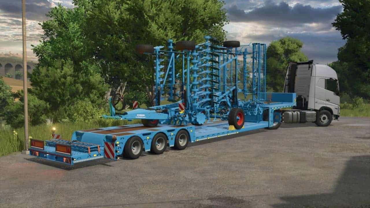 Camara Semitrailer Lowloader v1.5