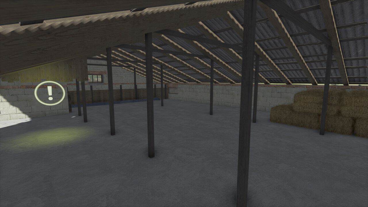 Cowbarn With Loft And Brake Room v1.0