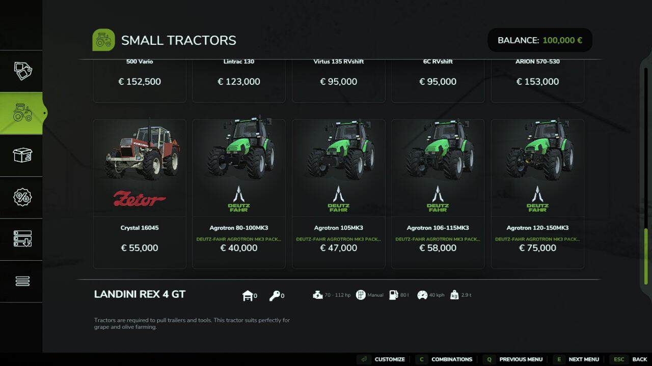 Deutz Fahr Agrotron 80-150 MK3 Pack BETA 4 v1.0 thumbnail 4