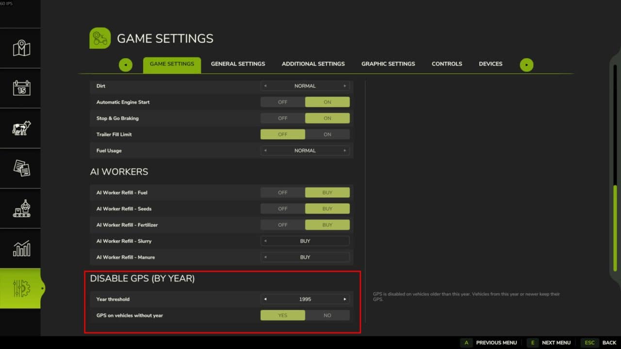 Disable GPS (By Year) v1.0