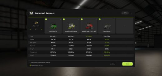 Equipment Compare v1.0.2.8