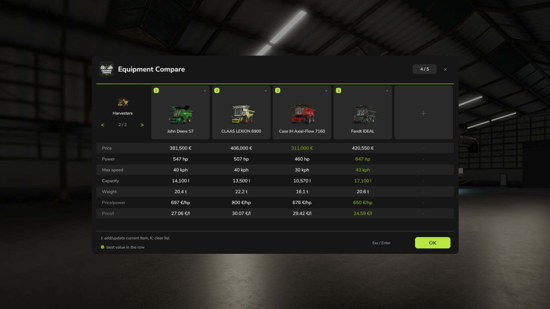 Equipment Compare v1.0.2.9