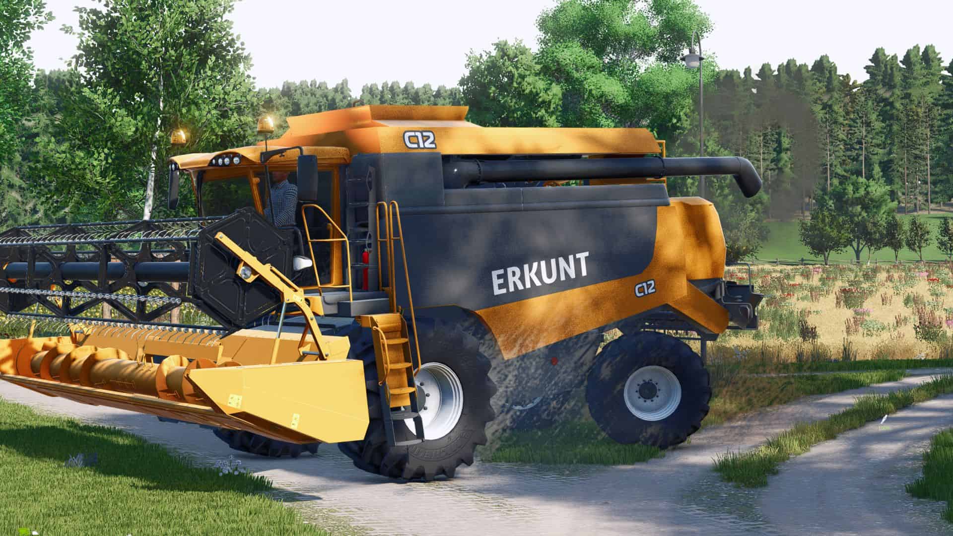 Erkunt Combine Harvester v1.0
